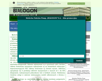 Białogon S A   Kielecka Fabryka Pomp_