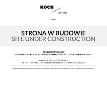 Kochowa Halina_ adwokat  Kancelaria adwokacka