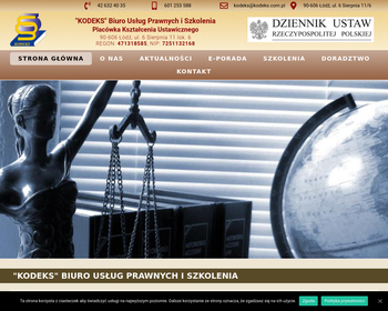 KODEKS Biuro Usług Prawnych i Szkolenia_