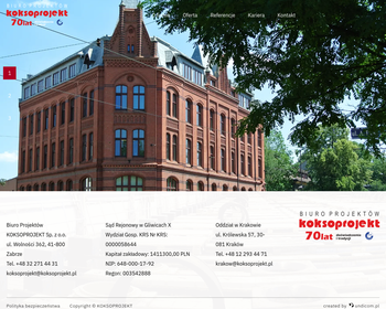 Biuro Projektów KOKSOPROJEKT Sp  z o o_
