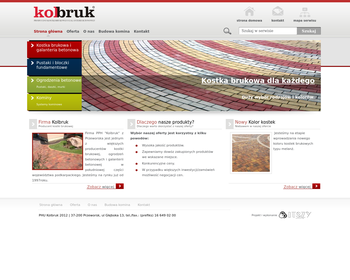 Kolbruk  Producent kostki brukowej_