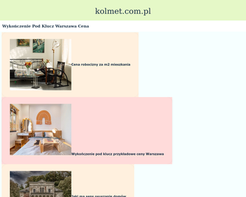 Kolmet Sp  z o o_