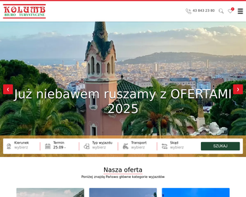 Kolumb  Biuro podróży  Pośrednictwo ubezpieczeniowe_