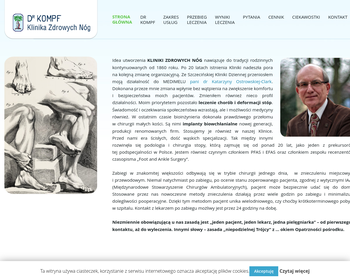 Klinika Zdrowych Nóg - Dr n  med  Bogusław KOMPF_