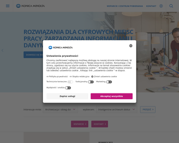 KONICA MINOLTA BUSINESS SOLUTIONS Polska Sp  z o o_