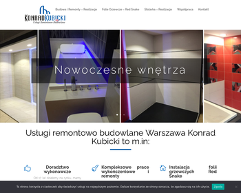 Kubicki Konrad  Usługi remontowo - budowlane_