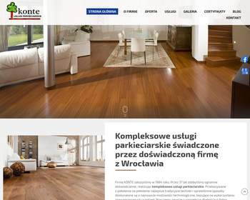 Konte  Zakład usług parkieciarskich  Korona K_