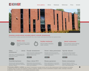 Konwert  Producent stolarki aluminiowej_