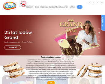 Przedsiębiorstwo Produkcji Lodów KORAL_