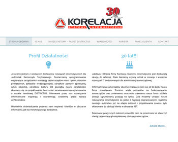 Korelacja  Zakład informatyki_