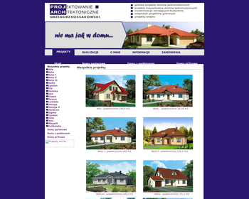 Kossakowski Grzegorz  Projektowanie architektoniczne  Projekty domów_