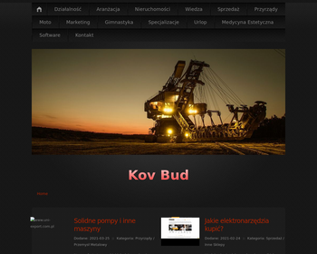 Kov-Bud  świadectwa charakterystyki energetycznej_ brukarstwo