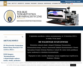 Polskie Towarzystwo Kryminalistyczne - Centrum Badawczo-Szkoleniowe_