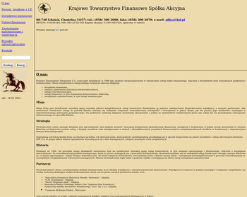 Krajowe Towarzystwo Finansowe SA_