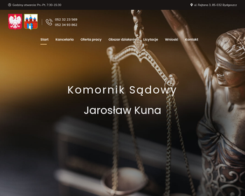 Komornik Sądowy Przy Sądzie Rejonowym w Bydgoszczy Jarosław Kuna_