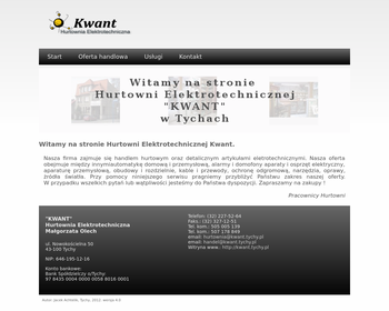 Hurtownia Elektrotechniczna KWANT_