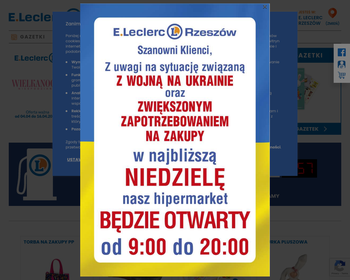 E Leclerc RZESZÓWDIS Sp  z o o_
