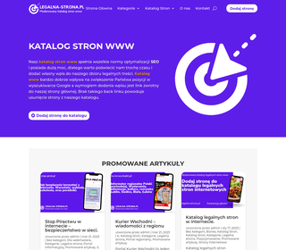 Katalog i katalog stron i dodaj strone  – usługi księgowe.