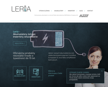 Leria - akumulatory żelowe HAZE Battery_