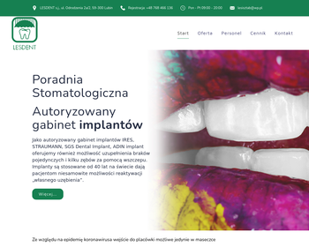 Niepubliczny Zakład Opieki Zdrowotnej LESDENT_