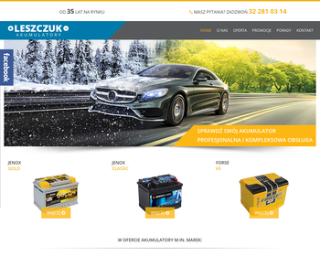 Leszczuk  Akumulatory  Części Land Rover_