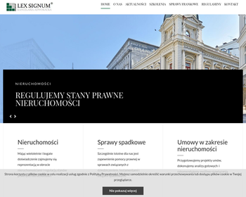 Lex Signum  Kancelaria adwokacka  Konrad Misiak_
