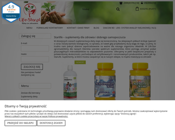 Suplementy diety  sklep internetowy-www life-star pl_