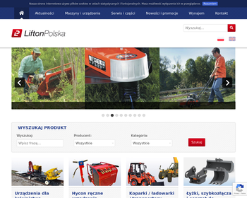 Lifton Polska sp j  Sprzedaż i wynajem maszyn budowlanych_