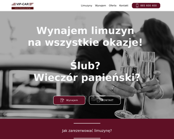 LIMUZYNA LINCOLN -WYNAJEM   woj Śląskie_