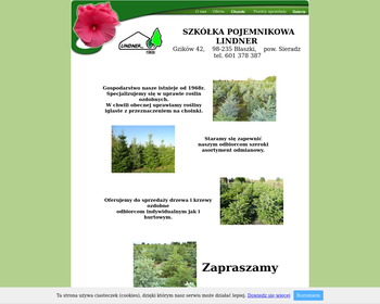 Szkółka Drzew i Krzewów Ozdobnych Lindner_