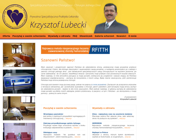 Prywatna Specjalistyczna Praktyka Chirurgiczna Krzysztof Lubecki_