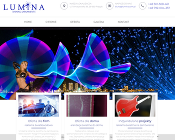 Przedsiębiorstwo Produkcyjno-Handlowo-Usługowe LUMINA Krzysztof_