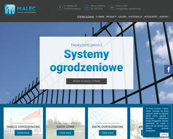 Malec sp j  Produkcja ogrodzeń_ siatki ogrodzeniowej i materiałów zbrojeniowych