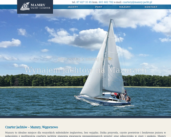 MAMRY YACHT CZARTER Budowa jachtów_ stocznia jachtowa