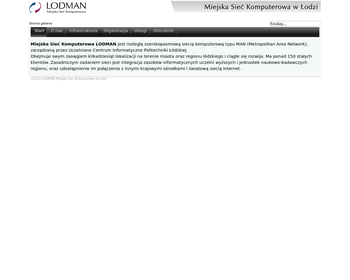 Lodman Centrum Komputerowe Politechniki Łódzkiej_