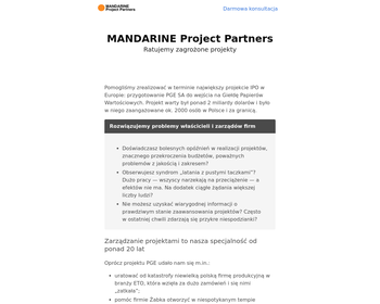 Mandarine Sp  z o o_