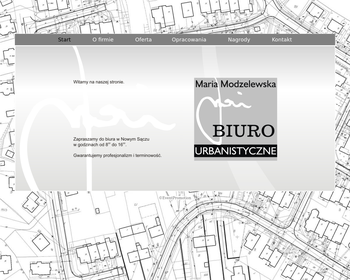 Modzelewska Maria  Biuro urbanistyczne_