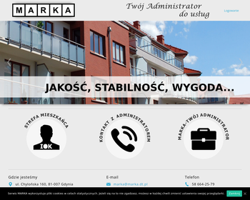 Marka  Zarządzanie i administrowanie nieruchomościami_