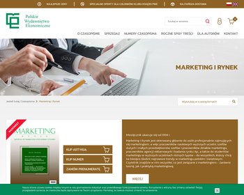 Polskie Wydawnictwo Ekonomiczne S A  - Redakcja Miesięcznika Marketing i Rynek_