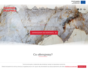 Marmur  Dulemba  Zakład kamieniarski_