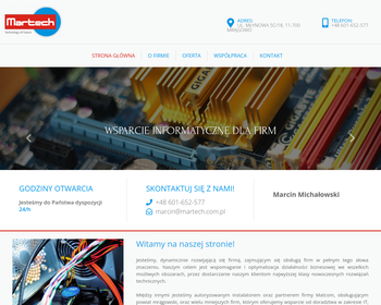 MARTECH Zakład Techniki Komputerowej Jacek Zbigniew Markiewicz_