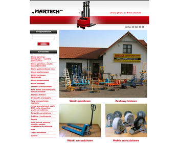 MARTECH Wózki widłowe_ paletowe