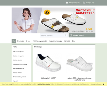 odzież medyczna__obuwie medyczne