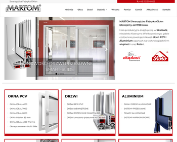 OKNA PCV - MARTOM - Aluplast Roto_
