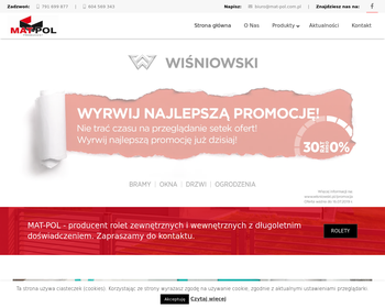 Mat-Pol  Okna_ rolety zewnętrzne