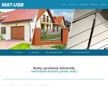 Mat-Usb  ślusarstwo i betoniarstwo  Matryba Krzysztof_