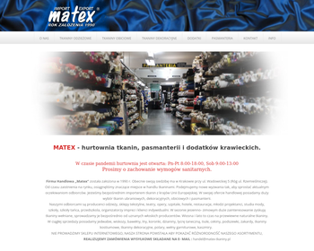 Firma Handlowa MATEX_