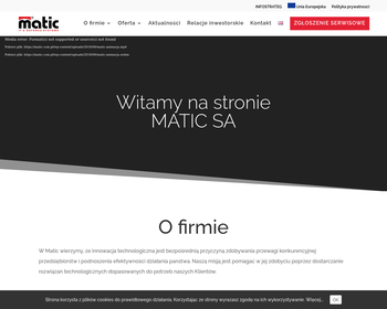 MATIC Sp  z o o_