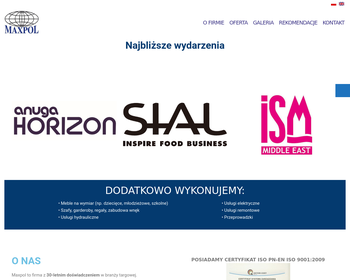 Przedsiębiorstwo Produkcyjno-Handlowe MAXPOL Sp  z o o_