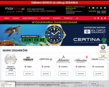 Max - Time - Zegarki szwajcarskie_ japońskie